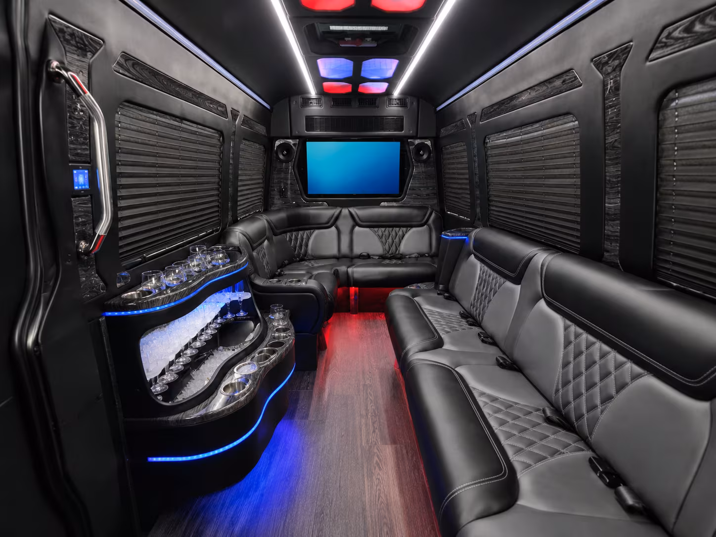 phoenix corporate event transportation onboard seating