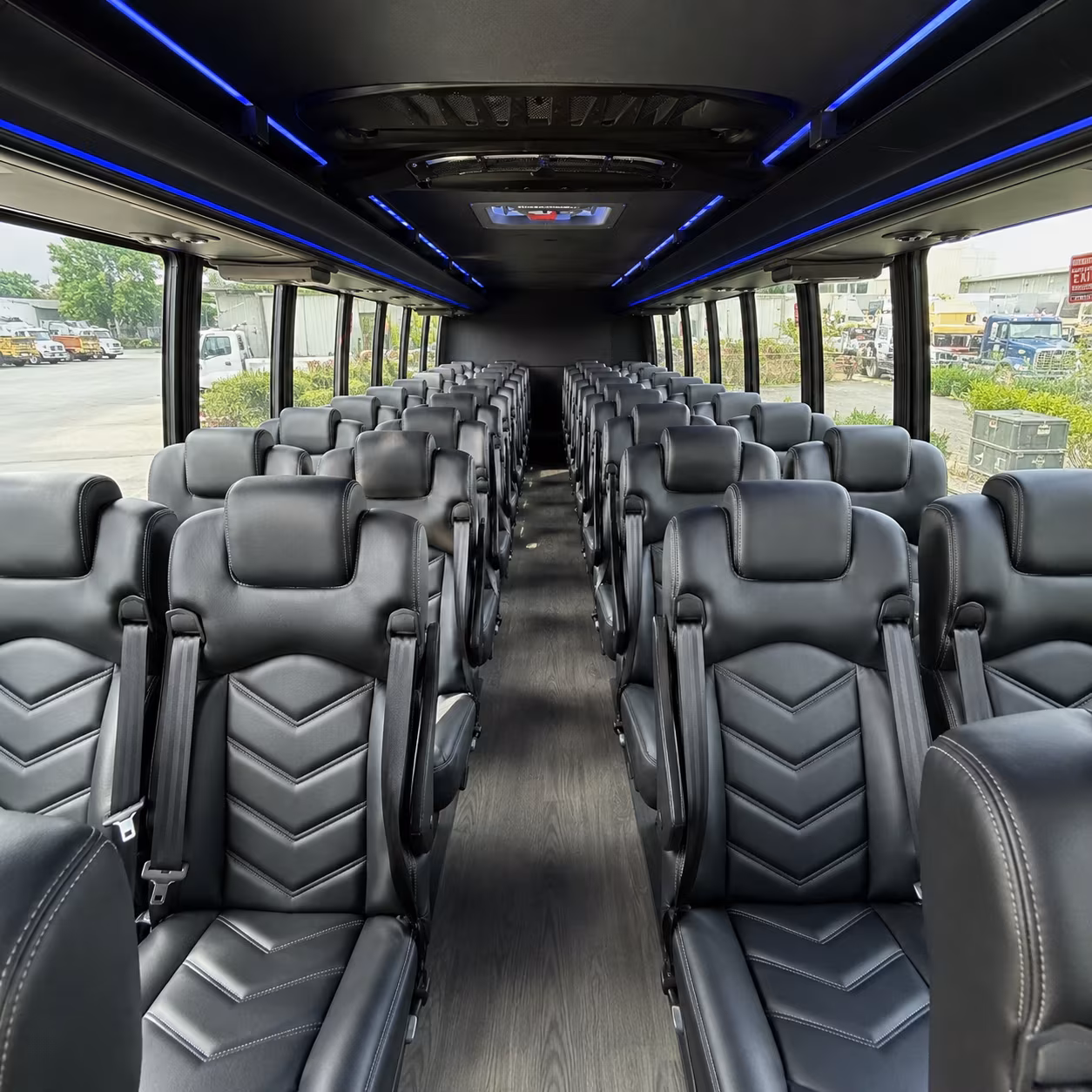 phoenix religious group transportation onboard seating